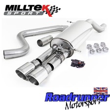 Milltek Fiesta ST MK8 & MK8.5 1.5 Exhaust System SEPT 2020on Polish Tip SSXFD347