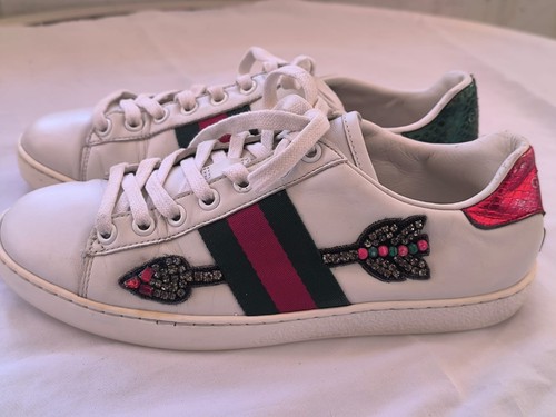 Gucci shoes ace embroidered - shoes,