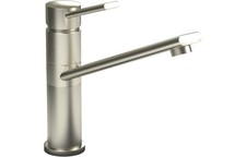Abode Specto Single Lever Mixer Tap - Brushed Nickel-AT1225