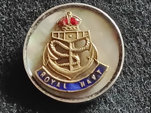 Royal navy enamel - enamel, mother