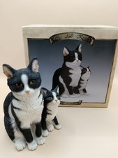 The Leonardo Collection Cat And Kitten Figurine 11cm Tall