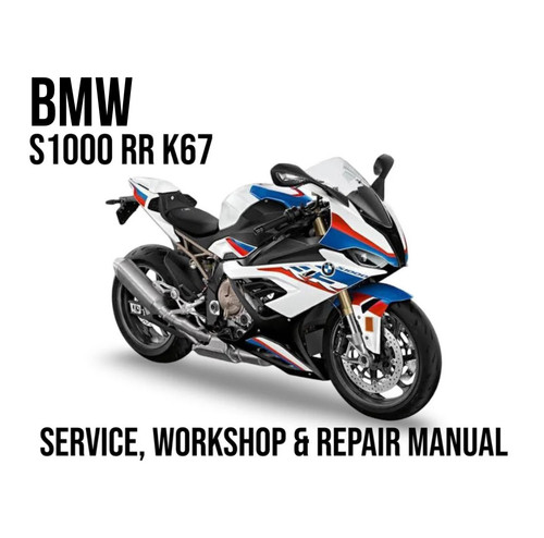 Bmw s1000rr k67 service repair - bmw,