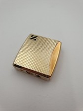 Vintage 1970s Pocket Gold Plated Colibri 81 Molectric Butane Lighter 