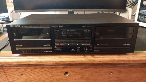 Kenwood dual cassette - kenwood, tape