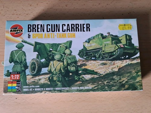 Airfix bren gun carrier - carrier, 6pdr