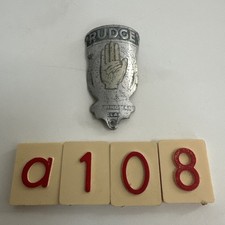 Rudge Head Tube Badge