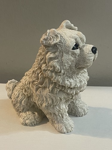 Sculpted resin havanese - sculpted,