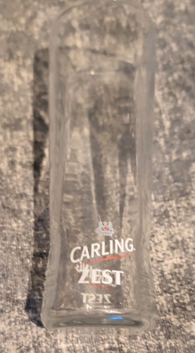 Carling zest lager half - zest, pint
