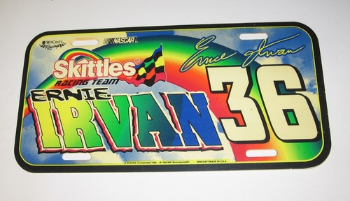 1998 nascar vanity car plate - nascar, plate=