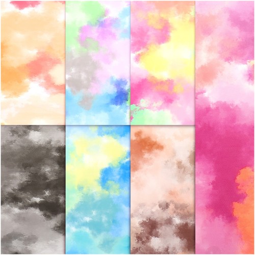 7pcs tie dye heat - dye,