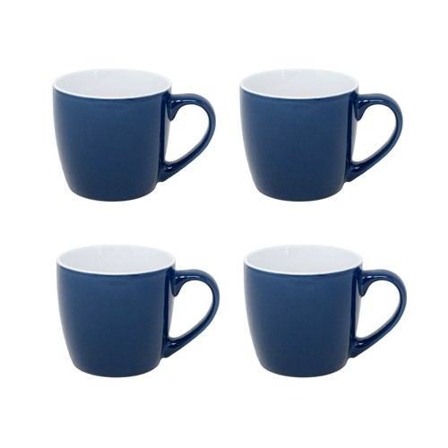 Stoneware coffee mug - coffee, teal