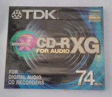 TDK CD-R XG REFLEX FOR AUDIO 74-min (SEALED) Price per disk (Several Available)