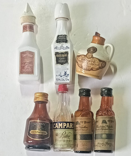 Miniature liqueur vintage - 7, x