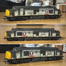 Boxed Bachmann BR Transrail Grey Class 37 412  *WEATHERED LOOK DCC Ready 32-375W