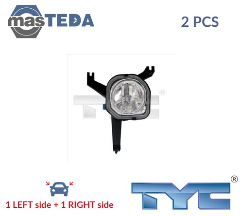 0232001 fog light lamp pair - 19-0232001,