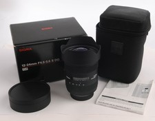 Sigma DG HSM 12-24mm f/4.5-5.6 II  AF Lens Nikon AF  Mount  (2559G)
