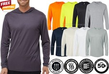 Mens Long Sleeve Hooded