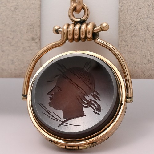 Antique victorian intaglio - victorian,