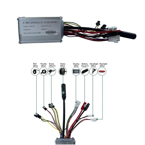 Bike 36v 48v fet 15a - e-bike,