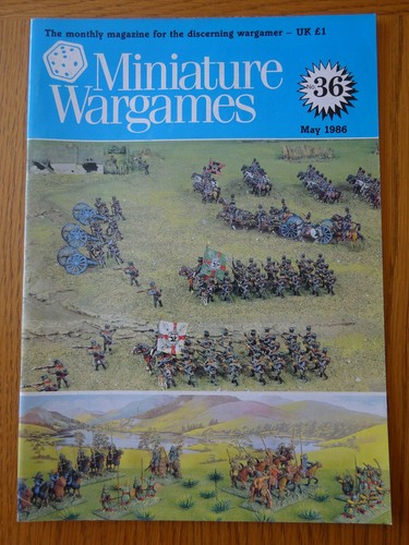 Miniature wargames magazine - wargames,