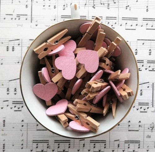 Pink mini wooden - mini,