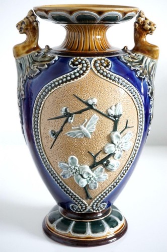 Fine doulton lambeth vase - fine,