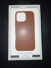 Decoded Leather Back Case For iPhone 16 Pro Max