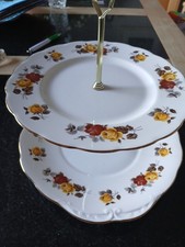 Colclough   Yellow Floral Two