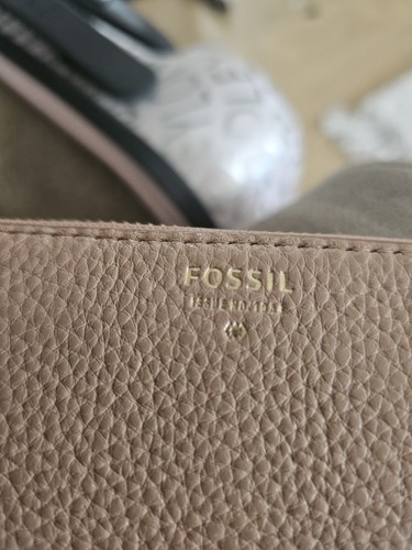 Fossil pale pink leather - fossil,