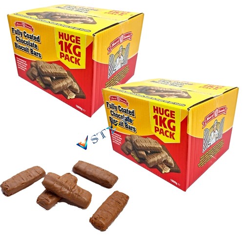 Broken biscuit fully coated - biscuit,