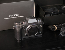 Fujifilm X-T2 24.3MP Camera - Graphite Silver Limited Edition - BOXED, EXCELLENT