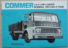 COMMER LA.6 LOW LOADER 6 TONS