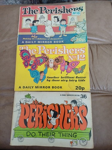 Vintage perishers books - perishers,