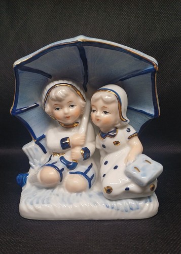Vintage delft blue - blue, white