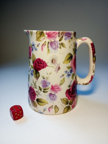 Heron cross pottery - cross, rose