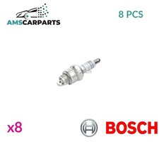 ENGINE SPARK PLUG SET PLUGS 0 242 229 657 BOSCH 8PCS NEW OE REPLACEMENT