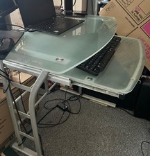 Office Table with Glass Tops