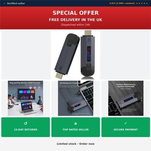 Vovipo wireless hdmi - vovipo,