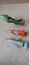 Thunderbirds Thunderbird 1 , 2 and 3 models made by JR 21 Toys in 1966 unboxed