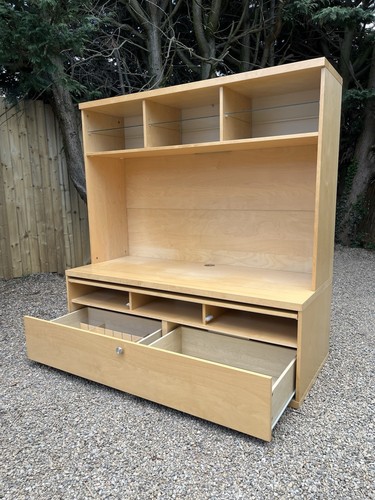 Modern beech effect ikea bonde - modern,
