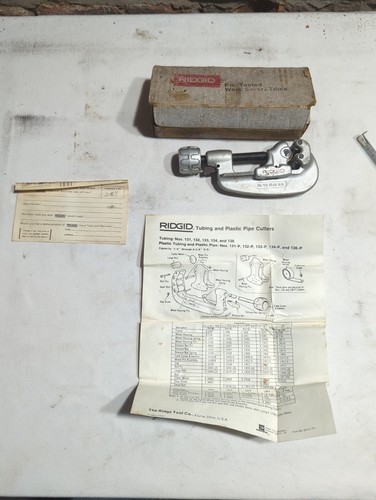 Vintage ridgid 131 pipe - ridgid,