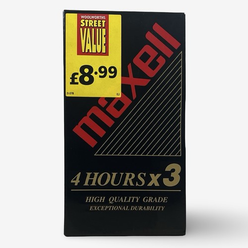 Blank vhs tapes - tapes, 4