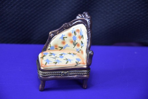 Chaise lounge porcelain - chaise, hinged