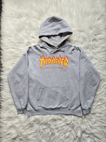 Thrasher flame logo hoodie - hoodie,