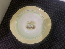 VINTAGE MADE IN ARKLOW IRELAND SWANLAKE CHINA SERVING BOWL