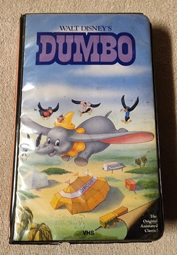 Dumbo vhs video tape - vhs,