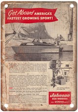 Vintage Ad JOHNSON SeaHorse