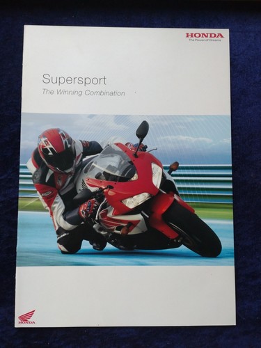 Honda supersport programme - honda,