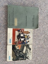 3 Heidelberg Printing Machine Books 