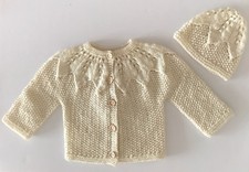  Hand Knitted 0-6 Month Baby